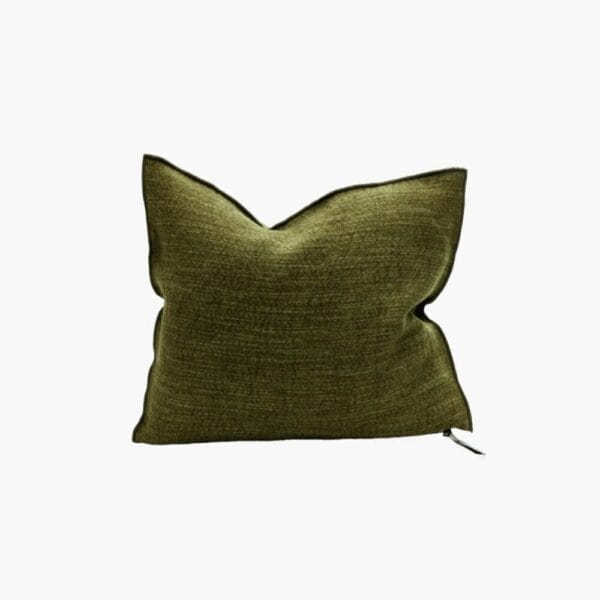 Toile Nomade Cushion, Bronze, 50 x 50 cm