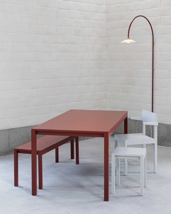 Hanging Lamp n°2, Menie Red, Muller van severen 88x 180h cm - Image 3