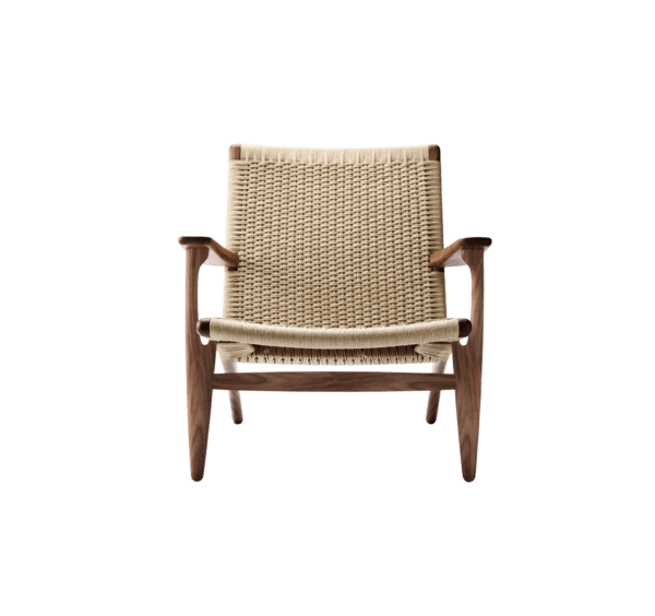 Lounge Seating, CH25, Walnut Oil, Natural Cord - Image 2