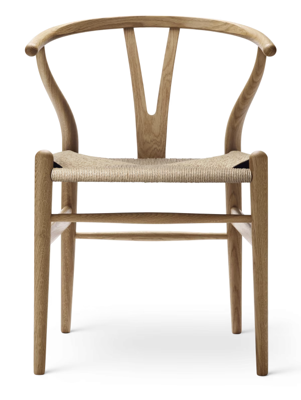 Wishbone Chair CH24, Oak Oil, FSC®Mix 70% Natural Cord - Image 2