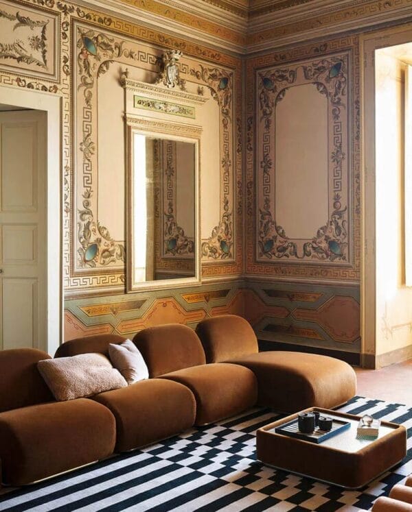 Victoria Sofa, 3 x Modules, 1x Left 1x Right, 1 x Middle, Cat (C) Calantha 05 - Image 3