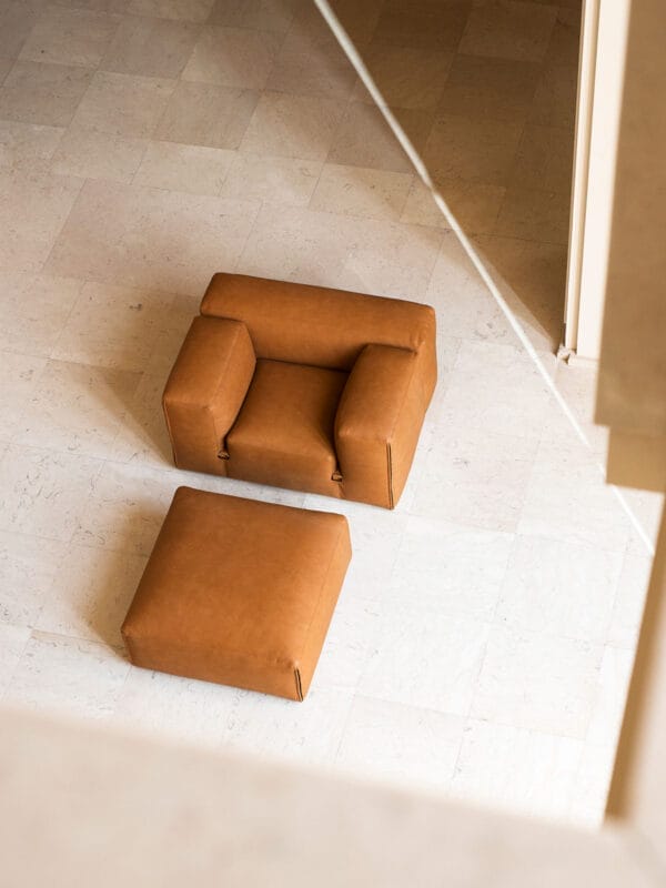 Le Mura Armchair, Zahir leather 10, Cat. Z - Image 4