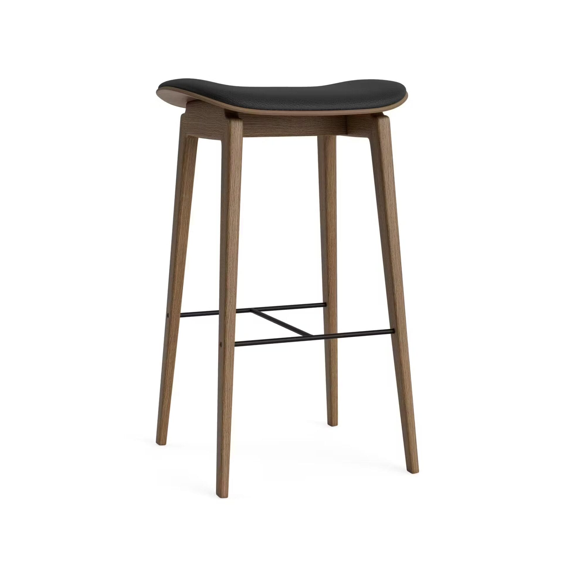 NY11 Counter Stool, Light Smoked, Ultra Black 41599