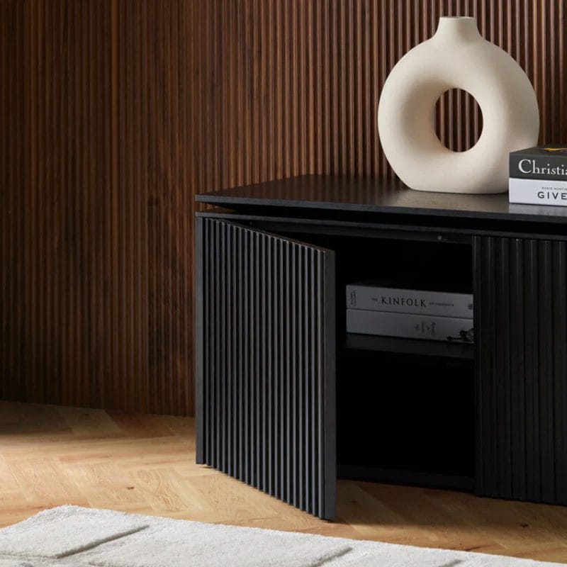 Velasca Extensible Sideboard in Ebony Stained Oak, 3 Doors, 200/271 cm - Image 3