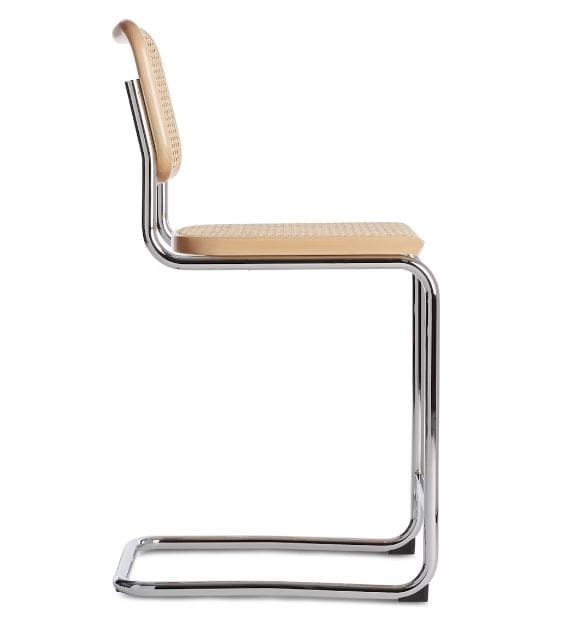 Cesca Stool Light beech, machine woven cane inserts H61cm - Image 4