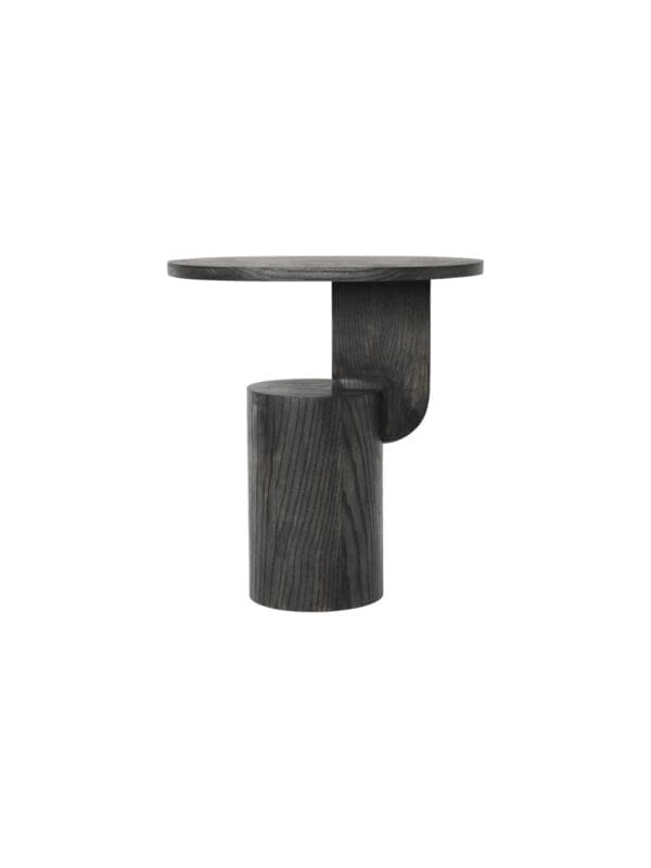 Insert Side Table - Black stained, H50 cm - Image 3