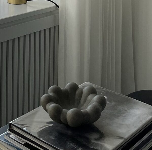 Bloom Tray, Mini - Dark Grey,   L15,5 / W15,5 cm