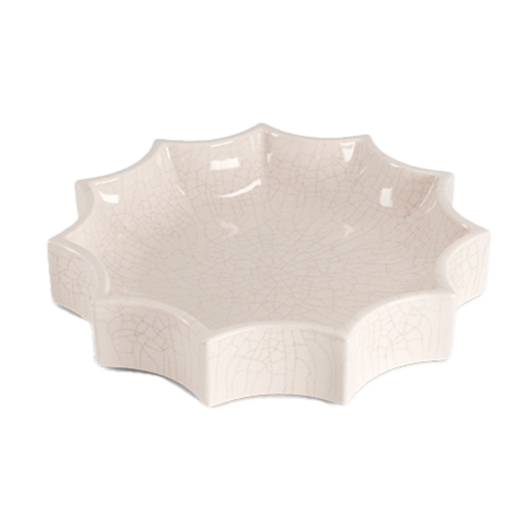 Tasca Small cream-white ceramic pocket emptier Ø22cm - Image 4