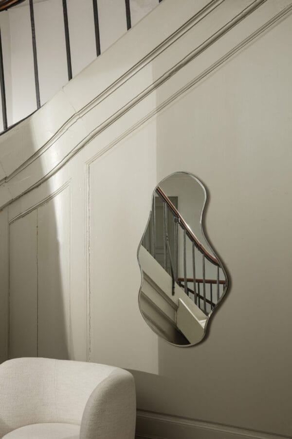 Pond Mirror - Large - Dark Chrome - Image 3