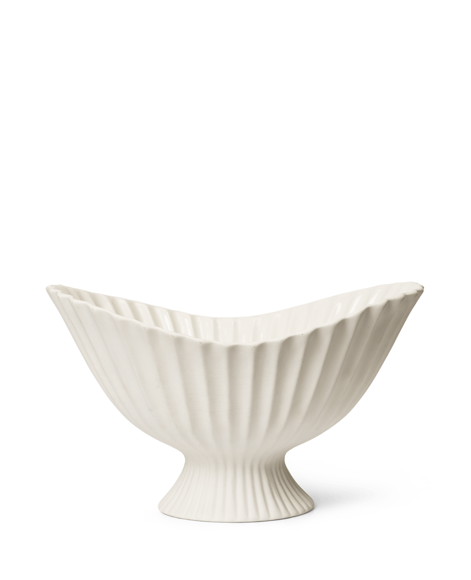 Fountain Bowl Small, Off-white, W19 x H13cm - Image 3