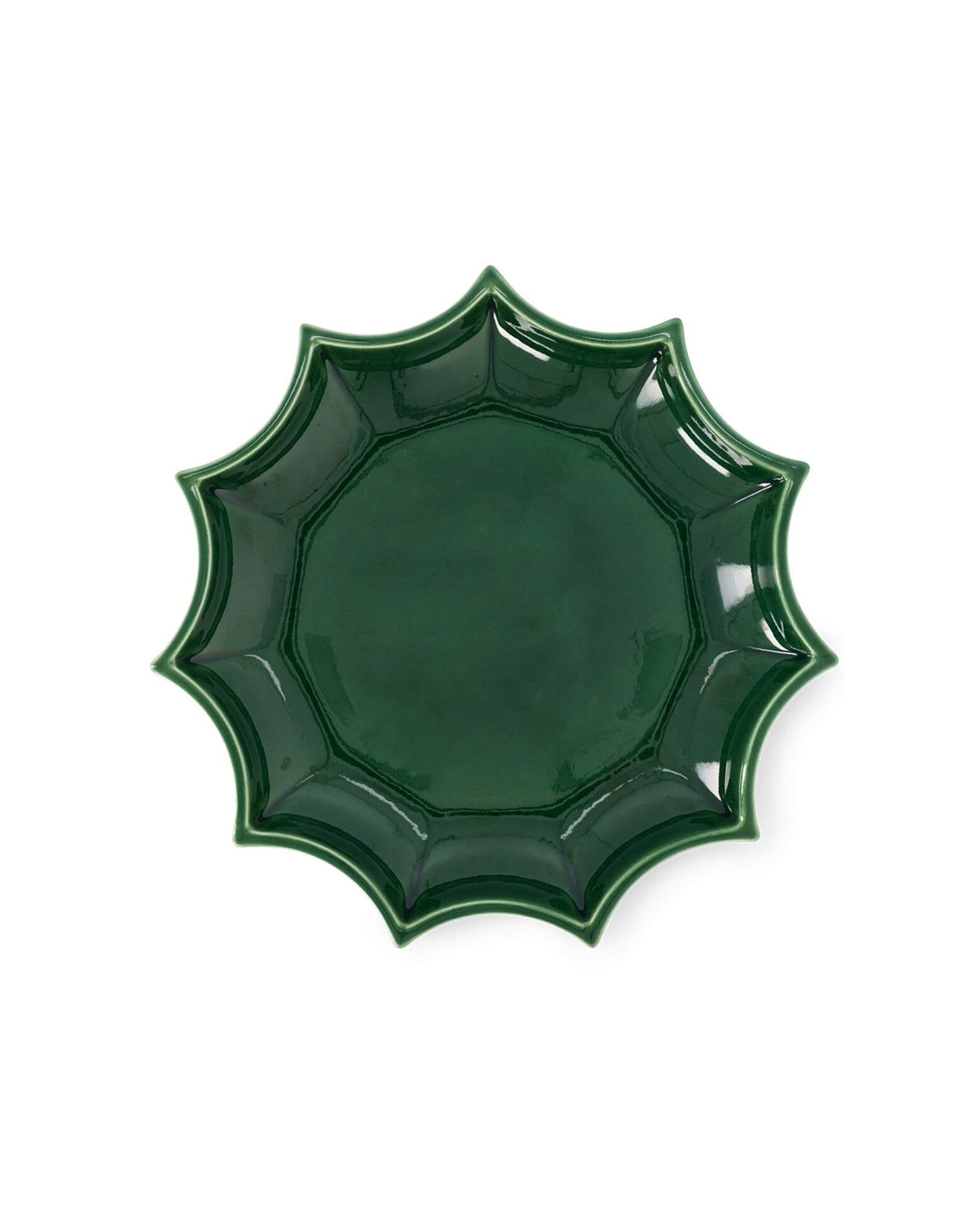 Tasca Large green ceramic pocket emptier Ø34 cm - Image 5