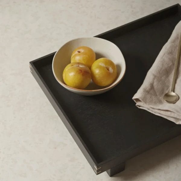 Bon Wooden Tray - Small - Black Painted Oak - Image 3