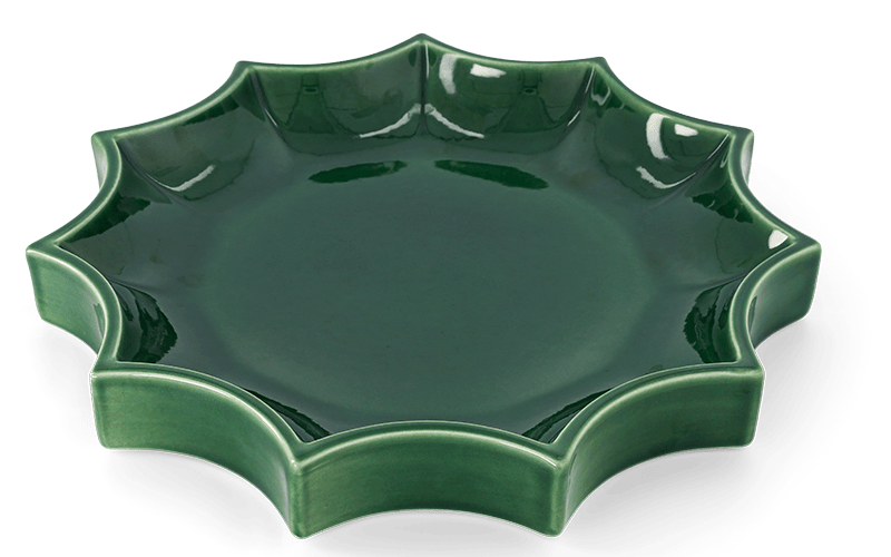 Tasca Large green ceramic pocket emptier Ø34 cm - Image 6