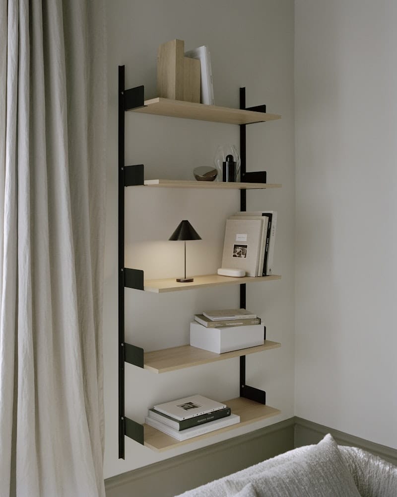 Brolly Portable Table Lamp, Anodized Black - Image 2