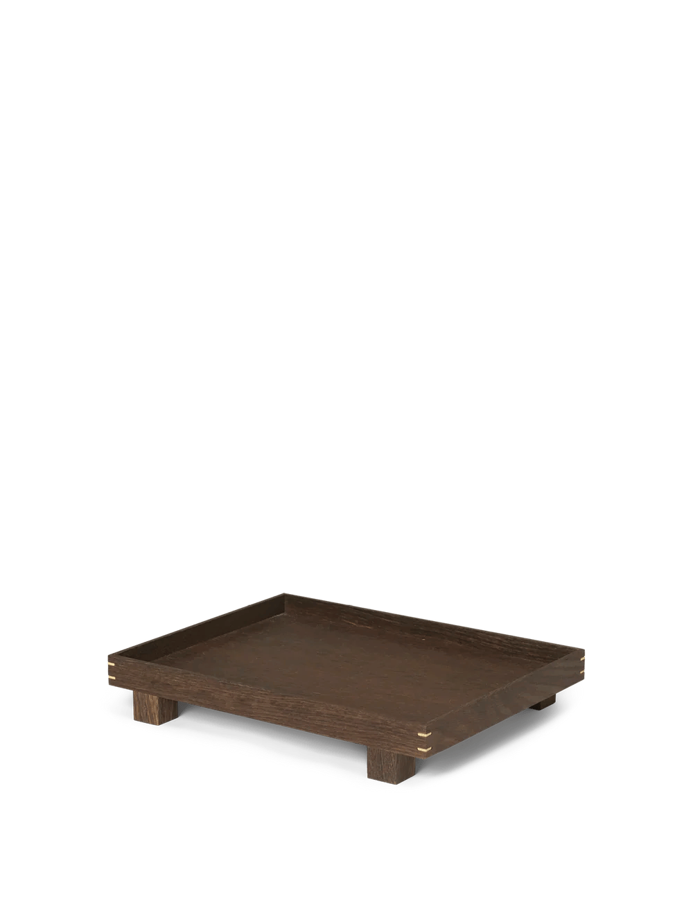 Bon Wooden Tray – Small, Smoked Oak