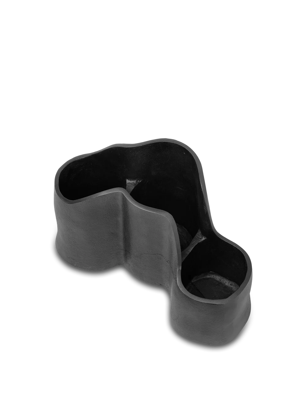 Yama Pencil Holder, Blackened Aluminium