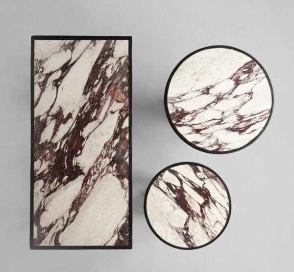 Trumpet Table, Low - Calacatta - Image 6