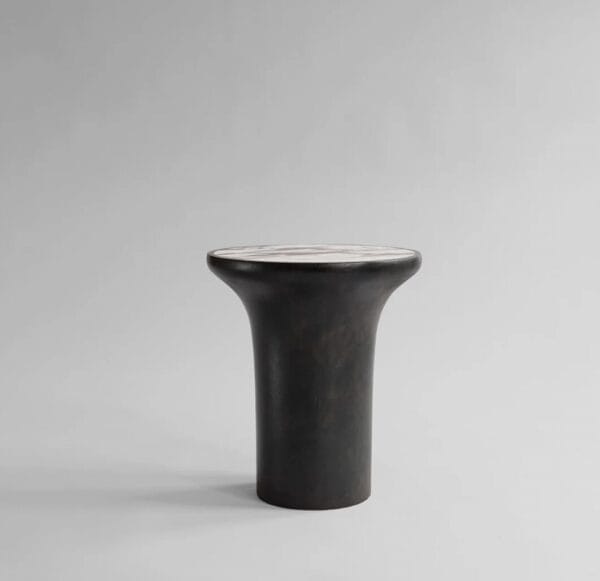Trumpet Table, Tall - Calacatta - Image 4