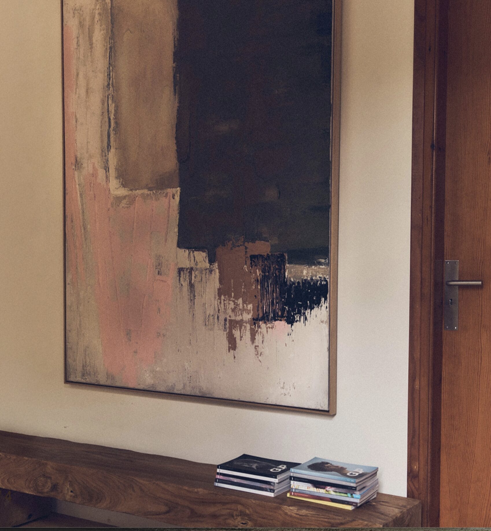 Framed artwork nomad, 123x163cm