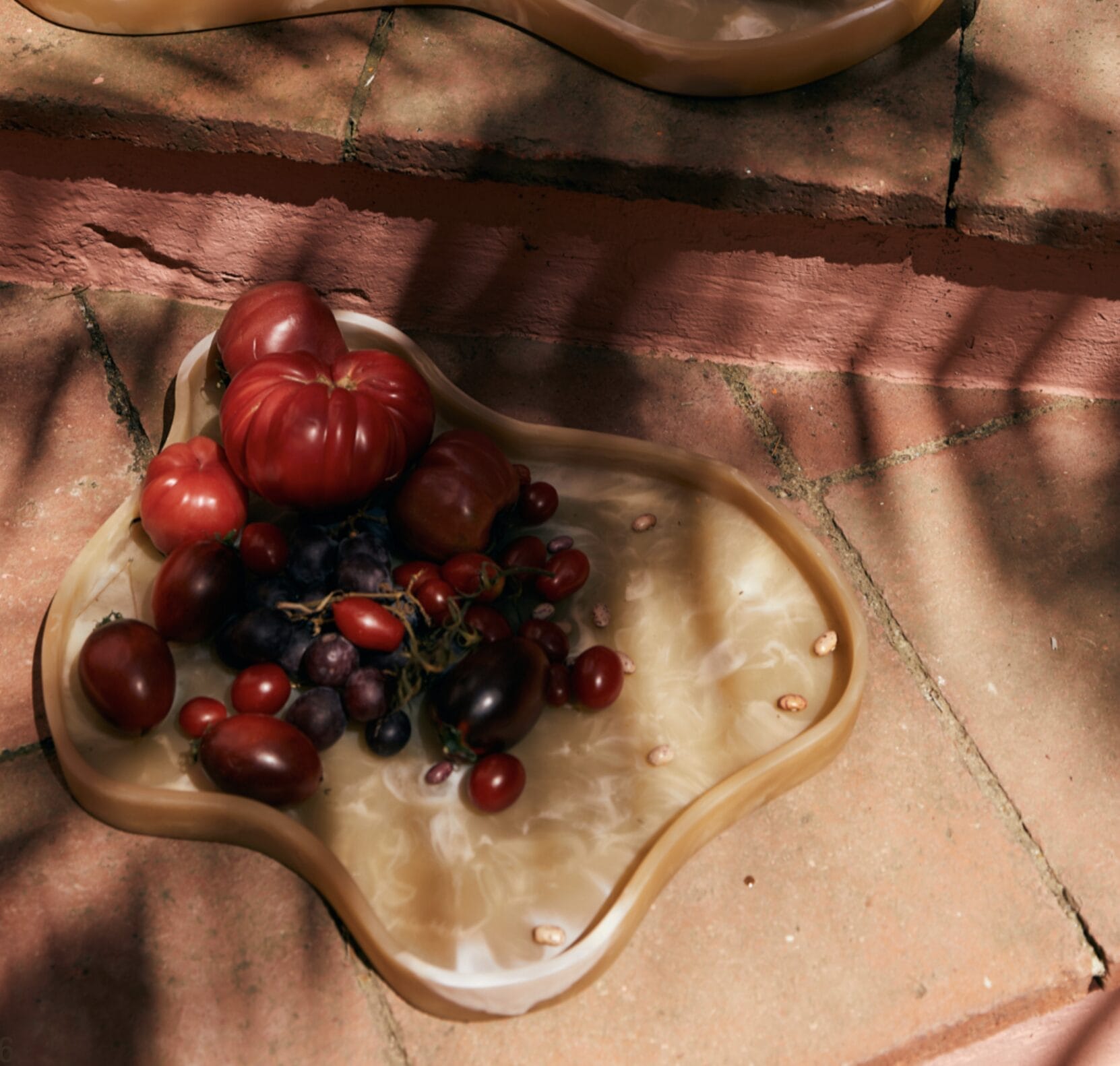 Patio small tray cream 33x41,5x3,2cm - Image 3