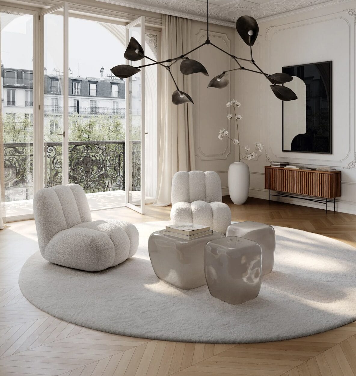 Ishi Coffee Table, Mini - Smoked Desert L31 / W31 / H38,5 CM