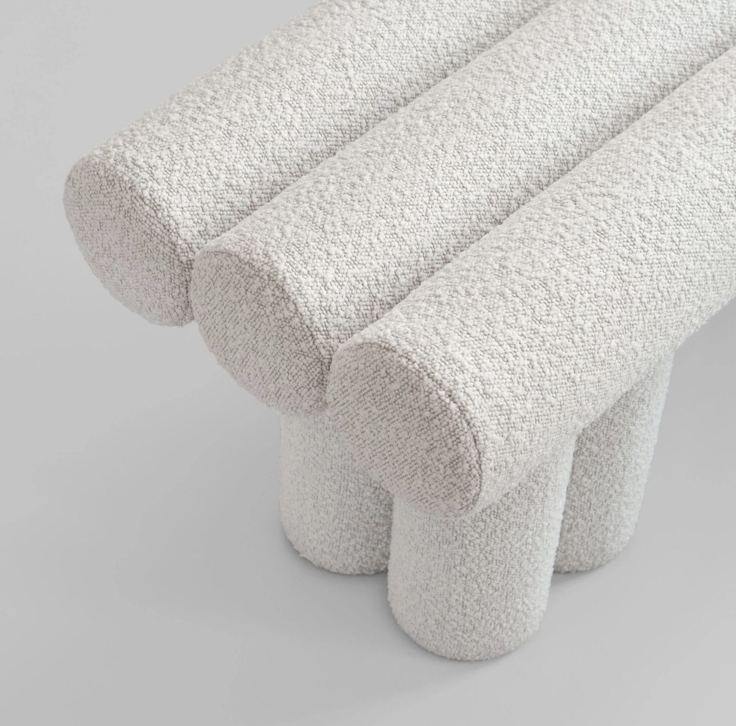 Hiro Bench – Off White H48.5 x L120 x W39cm - Image 5