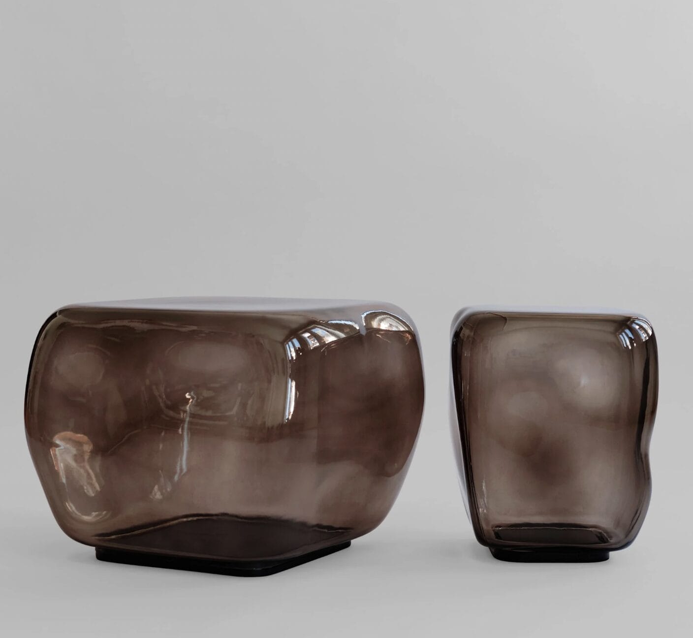 Ishi Coffee Table, Mini - Smoked Forest L31 / W31 / H38,5 CM - Image 4